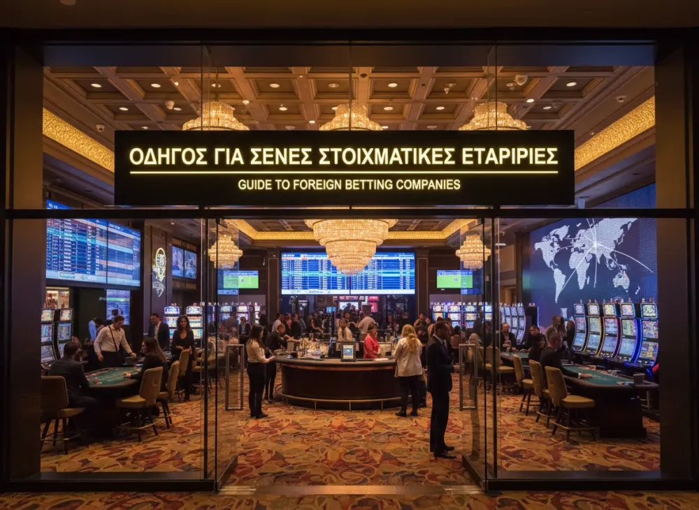 Οδηγός για Ξενες στοιχηματικες εταιριες στην αγορά